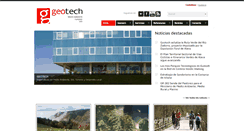 Desktop Screenshot of geotech.es