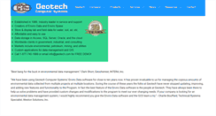 Desktop Screenshot of geotech.com